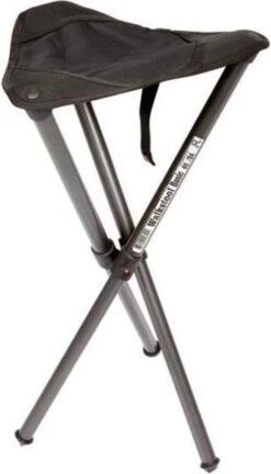Walkstool - 3-Poots Krukje - Basic 60cm - Verstelbaar - Antraciet -Campingwinkels 686x1200