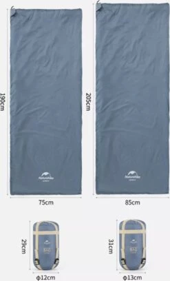 Naturehike® Slaapzak - Lichtgewicht - 190*75cm - Compact - Waterdicht - 3 Seizoenen Slaapzak Lente, Zomer & Herfst - Outdoor - Slaapzakken Volwassen & Kinderen -Campingwinkels 726x1200 1