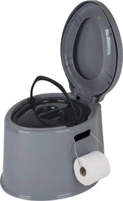 Bo-Camp Draagbaar Camping Toilet - 7 Liter - Grijs -Campingwinkels 736x1200 1