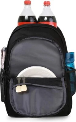 Koeltas Rugzak (25L) - Geschikt Voor 28 Blikjes - Lunchtas Voor Dames En Heren - Zwart -Campingwinkels 750x1200 3