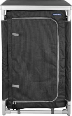 Campart Campingkast CU-0719 – Opvouwbaar En Verstelbaar - 4 Verstelbare Poten - 3 Lagen - Aluminium Frame - Grijs -Campingwinkels 753x1200 1