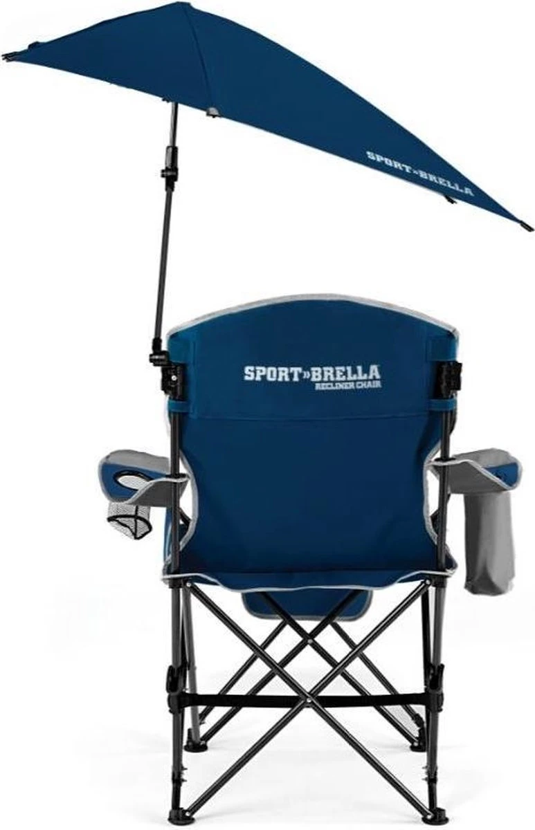 Sport-Brella Verstelbare Campingstoel Met Parasol - Strandstoel - Visstoel 6 Sport-Brella Verstelbare Campingstoel Met Parasol - Strandstoel - Visstoel - Afbeelding 6
