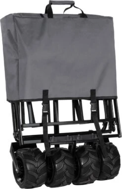 TecTake - Opvouwbare Bolderkar Heidrun Grijs -Campingwinkels 777x1200 3