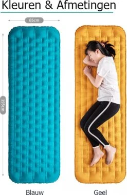 Naturehike® 3D Luchtmatras Premium - Comfortabel R-waarde 2.0 - Extra Dikke Slaapmat - Luchtbed Kamperen - Opblaasbaar Matras - Lichtgewicht - Outdoor - Camping 15 Naturehike® 3D Luchtmatras Premium - Comfortabel R-waarde 2.0 - Extra Dikke Slaapmat - Luchtbed Kamperen - Opblaasbaar Matras - Lichtgewicht - Outdoor - Camping -Campingwinkels 780x1200 4