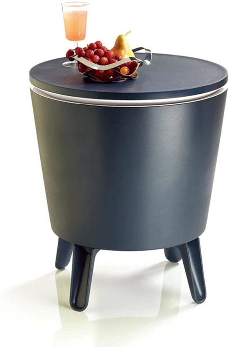 Keter Coolbar Partytafel – 49,5x49,5x57cm - Antraciet 3 Keter Coolbar Partytafel – 49,5x49,5x57cm - Antraciet - Image 3