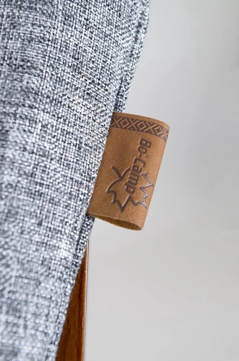 Bo-Camp - Urban Outdoor - Relaxstoel - Bloomsbury - L - Oxford Polyester - Grijs 14 Bo-Camp - Urban Outdoor - Relaxstoel - Bloomsbury - L - Oxford Polyester - Grijs - Afbeelding 14