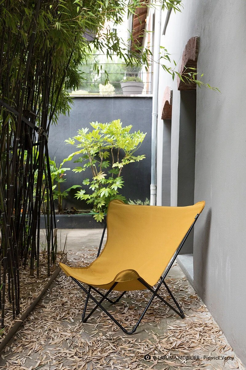 LAFUMA Pop Up XL - Vlinderstoel - Inklapbaar - Curry 3 LAFUMA Pop Up XL - Vlinderstoel - Inklapbaar - Curry - Image 3