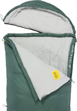 NOMAD® Triple-S Premium Plus Slaapzak (Links) | 220x80cm Groen | Lichtgewicht & Kwalitatief | Slaapzak | Incl Hoes -Campingwinkels 828x1200 2