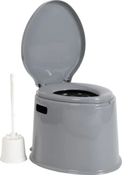 Bo-Camp Draagbaar Camping Toilet - 7 Liter - Grijs -Campingwinkels 837x1200 1