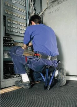 Walkstool - 3-Poots Krukje - Comfort 55 Cm - Verstelbaar - Zwart -Campingwinkels 865x1200