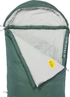 NOMAD® Triple-S Premium Plus Slaapzak (Links) | 220x80cm Groen | Lichtgewicht & Kwalitatief | Slaapzak | Incl Hoes -Campingwinkels 869x1200