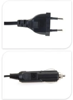 Excellent Cool Solutions - Draagbare Koelbox - Met Verwarm Functie - Blauw/wit - 24 Liter - 12V & 230V -Campingwinkels 874x1200 5