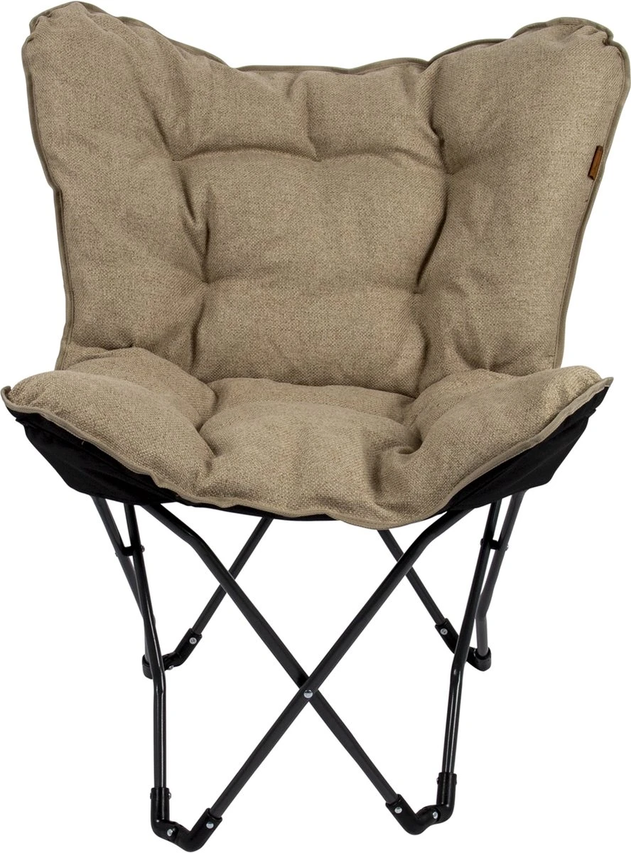 Bo-Camp - Urban Outdoor - Vlinderstoel - Grainger - M - Nika - Beige 1 Bo-Camp - Urban Outdoor - Vlinderstoel - Grainger - M - Nika - Beige