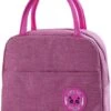 Lunch Bag - Paars/Roze | Koeltas | Polyester / Nylon | 23x15x20 Cm | Fashion Favorite