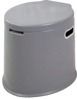 NordFalk Draagbaar Campingtoilet 6 Liter - Camping Toilet Met Binnenemmer - Incl. Deksel En Rolhouder -Campingwinkels 934x1200 1
