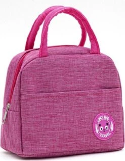 Koeltas - Lunchtas - Volwassenen En Kinderen - Compact & Handig: Zomer - Picknick -School - Lunch - Werk - Klassiek Roze -Campingwinkels 939x1200 2