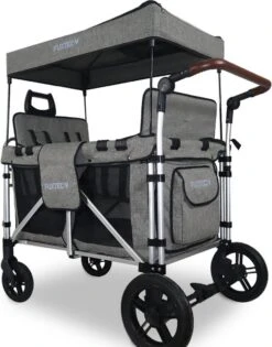 FUXTEC Bolderkar FX-CTXL900 - Premium Grijs - Nu Voor Maximaal 4 Kinderen -Campingwinkels 940x1200 1