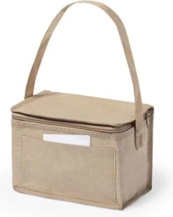 Merkloos Koeltas - Lunchtas - Koeltasje Lunch - Koelelementen - Isolatie - Volwassenen - Dames - Heren - Gerecycled - Papier - Aluminium