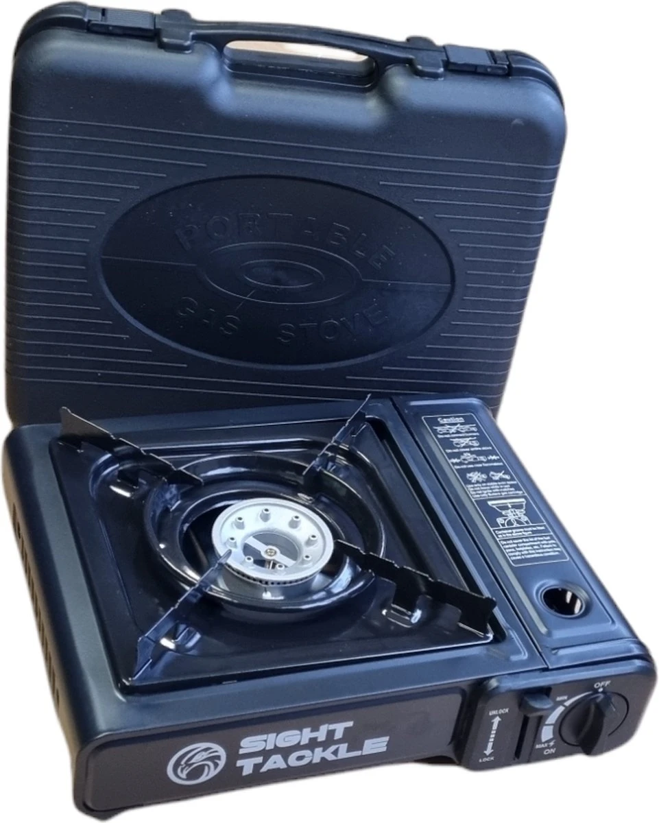 Camping Kookstel - Kooktoestel - Kampeer Kookstel - Gasstel - Gaspit - Kookplaat - Elektronische Ontsteking - 2 Stuks 2 Camping Kookstel - Kooktoestel - Kampeer Kookstel - Gasstel - Gaspit - Kookplaat - Elektronische Ontsteking - 2 Stuks - Afbeelding 2