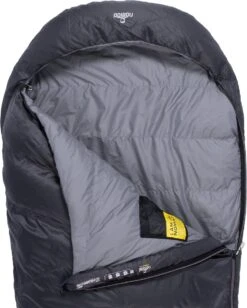 NOMAD® Taurus 250 Slaapzak | 210x80cm Grijs | Lichtgewicht & Kwalitatief | Slaapzak | Incl Hoes -Campingwinkels 962x1200