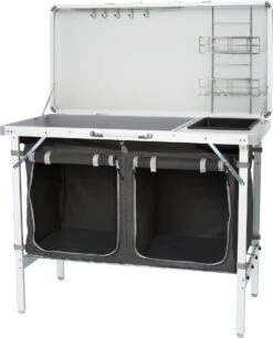 Campart Campingkeuken KI-0757 – Complete Keuken En Campingkast – Opvouwbaar En Inclusief Draagtas - Grijs 12 Campart Campingkeuken KI-0757 – Complete Keuken En Campingkast – Opvouwbaar En Inclusief Draagtas - Grijs -Campingwinkels 969x1200 1