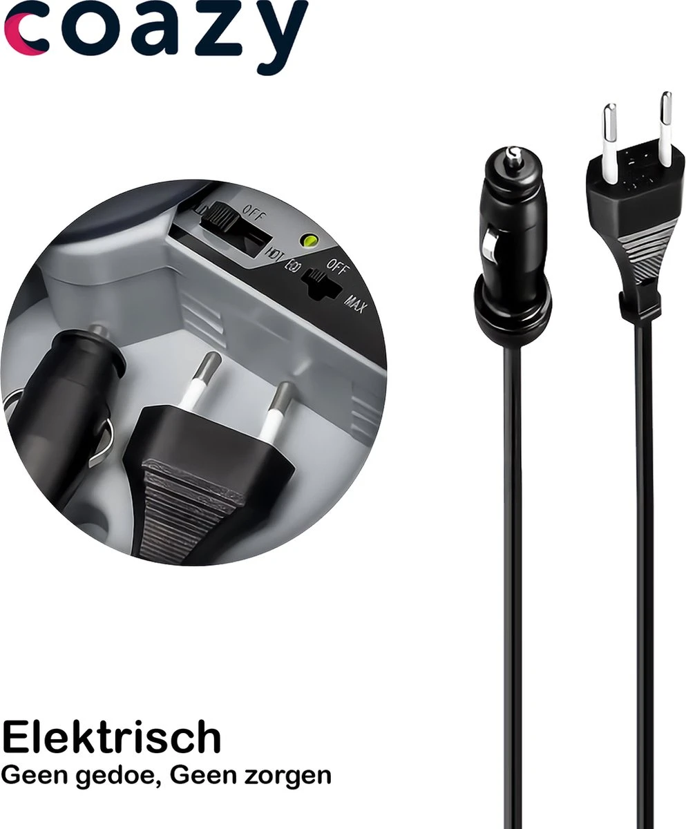 Koelbox Met Wielen Voor Auto & Camping Warm En Koud 40L - Frigobox Elektrisch 12v 230 Volt - MiniBar - Mini Koelkast | Verkoelt En Verwarmt | Eco-modus - Minibar - Mini Koelkast 3 Koelbox Met Wielen Voor Auto & Camping Warm En Koud 40L - Frigobox Elektrisch 12v 230 Volt - MiniBar - Mini Koelkast | Verkoelt En Verwarmt | Eco-modus - Minibar - Mini Koelkast - Image 3